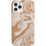 Caramel Delight | Marble Swirl Case iPhone Case get.casely Classic iPhone 12 Pro Max