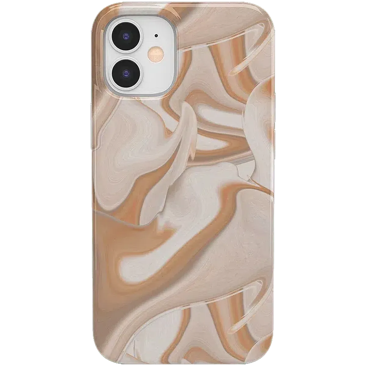 Caramel Delight | Marble Swirl Case iPhone Case get.casely Classic iPhone 12