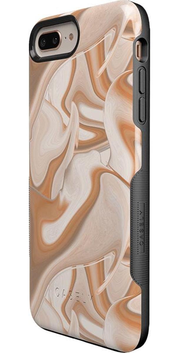 Caramel Delight | Marble Swirl Case iPhone Case get.casely