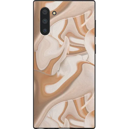 Caramel Delight | Marble Swirl Samsung Case Samsung Case get.casely Classic Galaxy Note 10 Plus