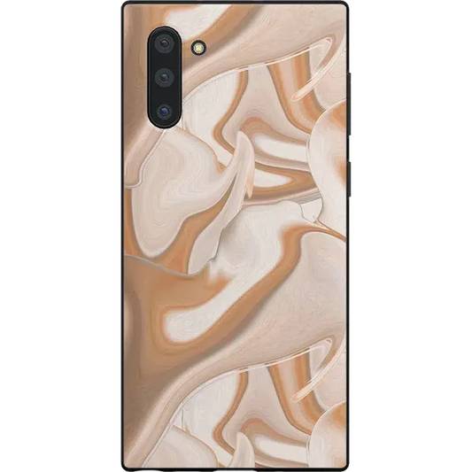 Caramel Delight | Marble Swirl Samsung Case Samsung Case get.casely Classic Galaxy Note 10 Plus