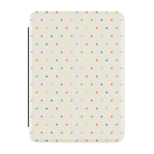 On the Dot | Rainbow Polka Dot Kindle Case