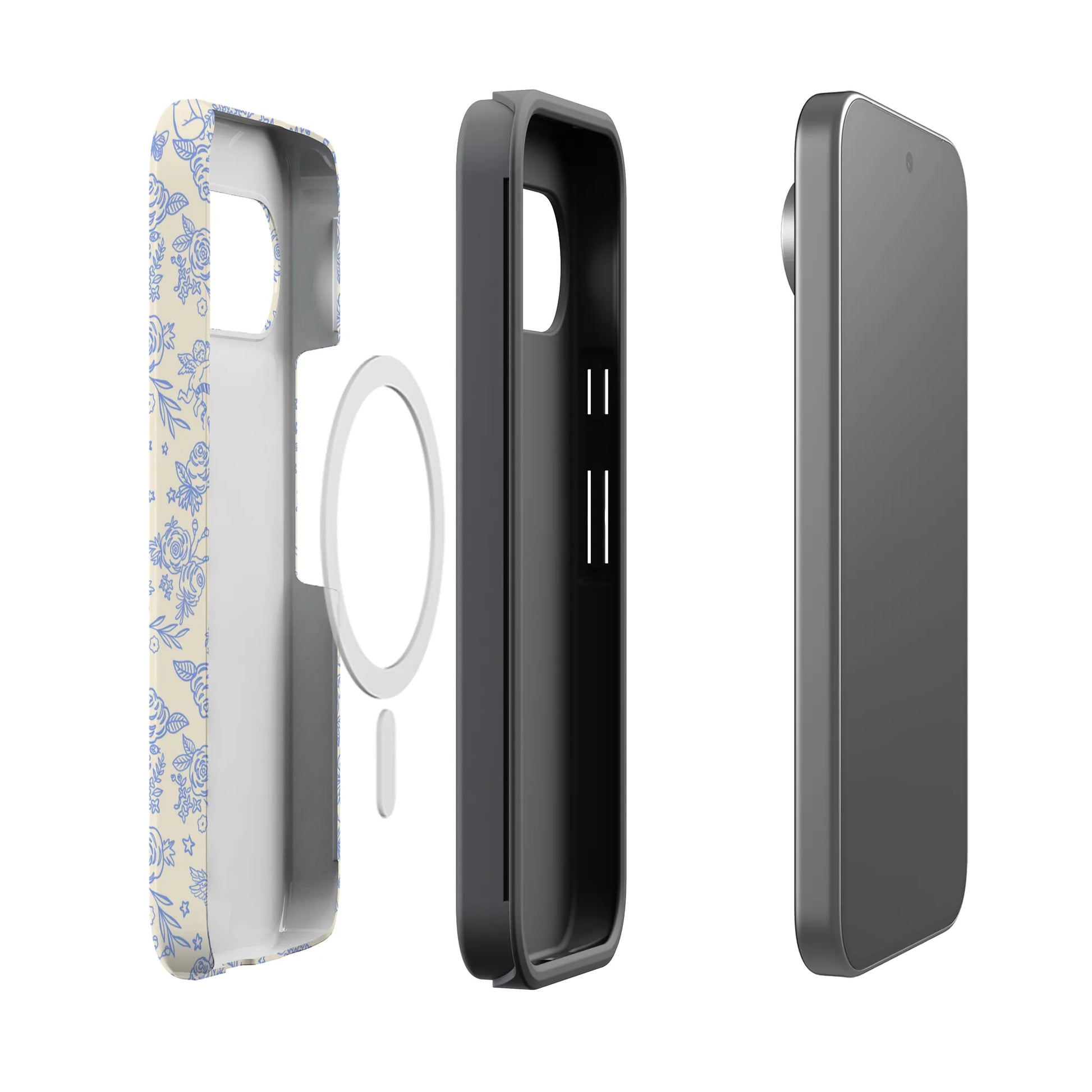 Cupid's Canvas | Periwinkle Floral Case