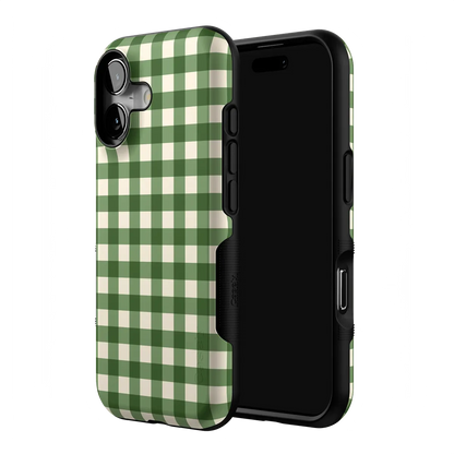 Checked Twice | Green Plaid Case