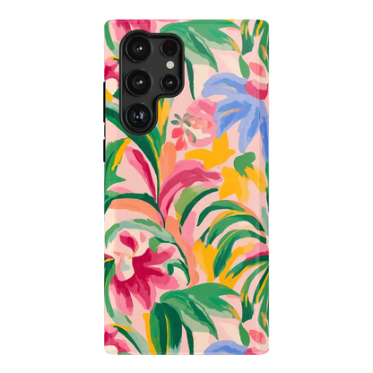 Sunshine Jungle | Poolside Print Case - Galaxy S22 Ultra