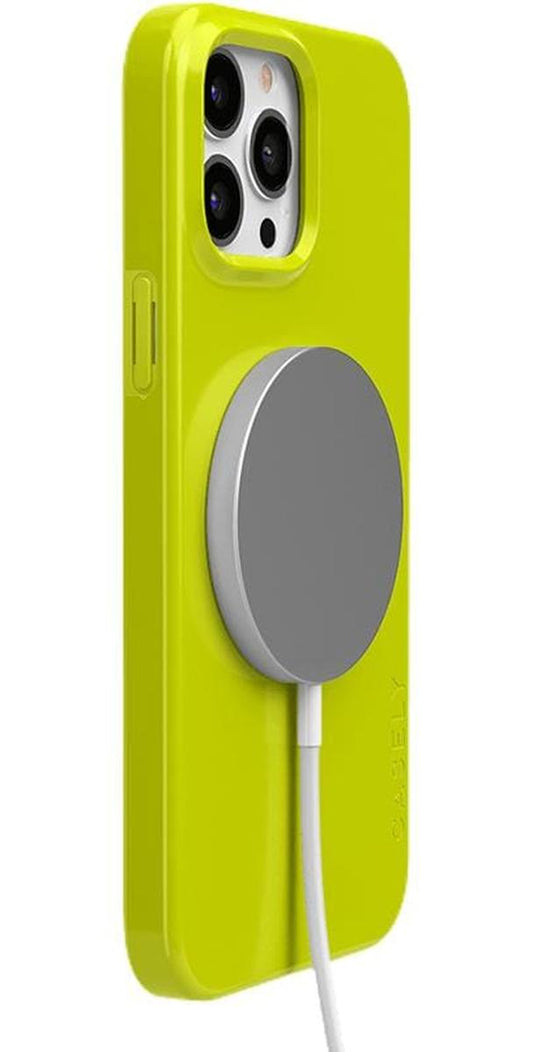 Chartreuse Days | Solid Neon Yellow Case iPhone Case get.casely