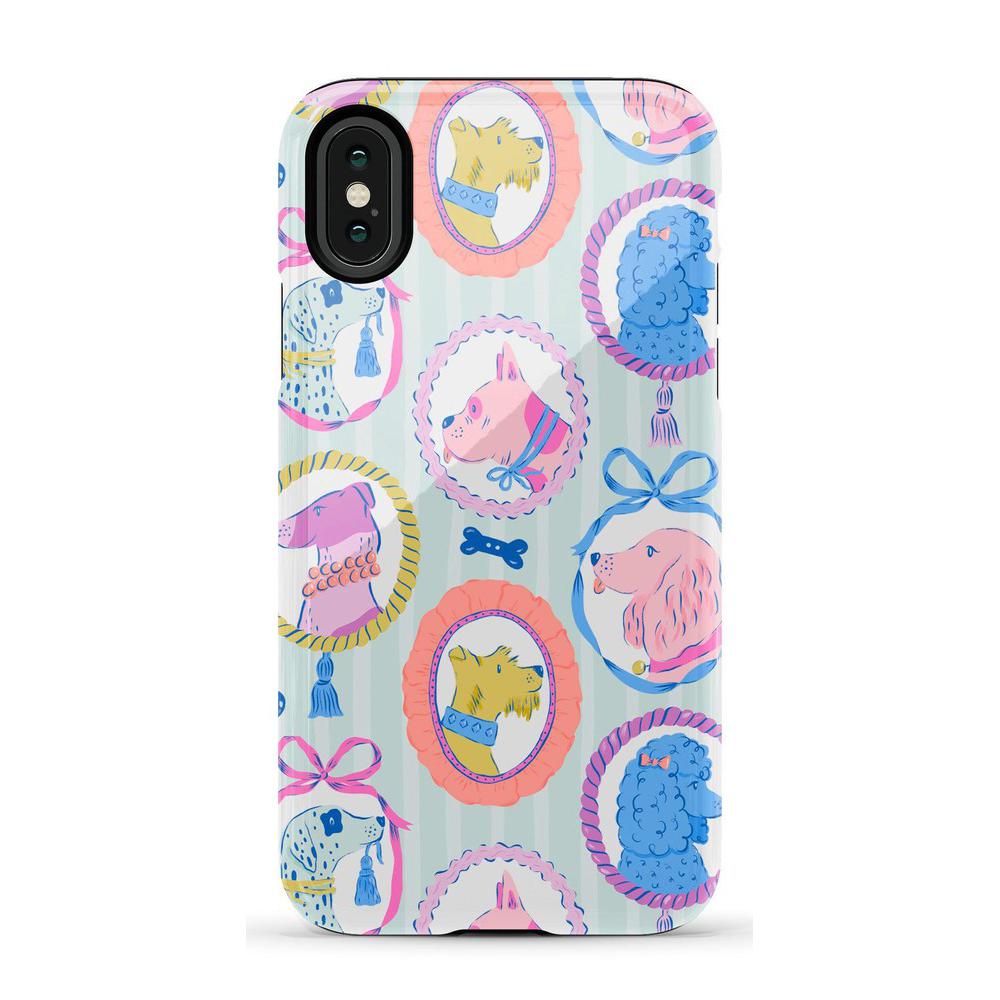 Chateau Pups | French Dog Case iPhone Case get.casely Essential iPhone X / XS