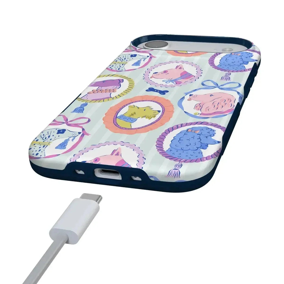 Chateau Pups | French Dog Case Phone Case get.casely
