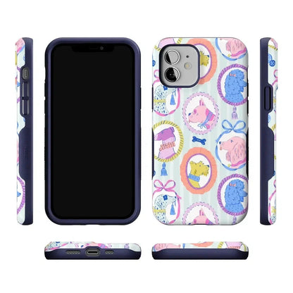 Chateau Pups | French Dog Case Phone Case get.casely