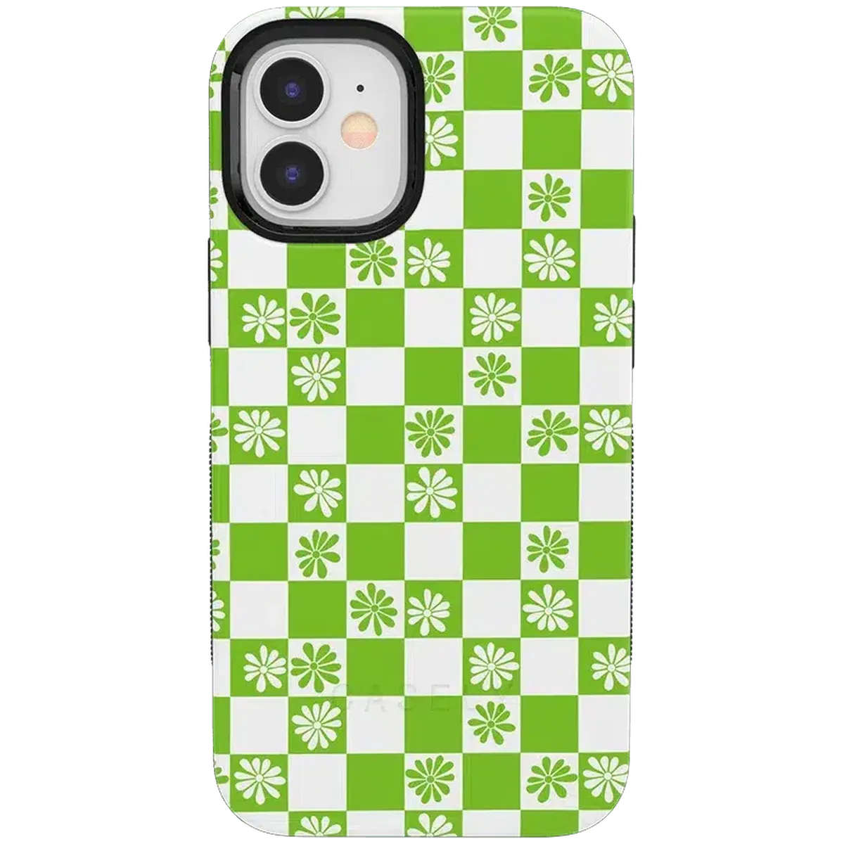 Check Mate | Daisy Checkerboard Floral Case iPhone Case get.casely Bold + MagSafe® iPhone 12