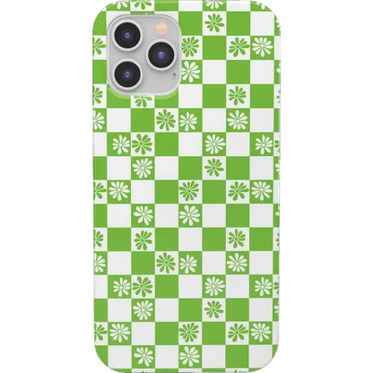 Check Mate | Daisy Checkerboard Floral Case iPhone Case get.casely Classic + MagSafe® iPhone 13 Pro Max