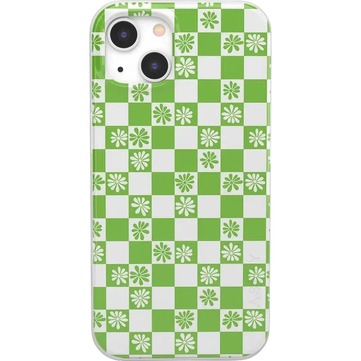 Check Mate | Daisy Checkerboard Floral Case iPhone Case get.casely Classic + MagSafe® iPhone 13