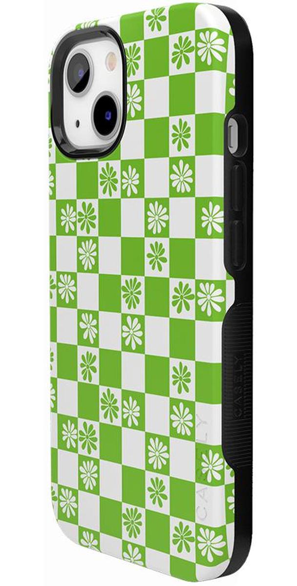 Check Mate | Daisy Checkerboard Floral Case iPhone Case get.casely