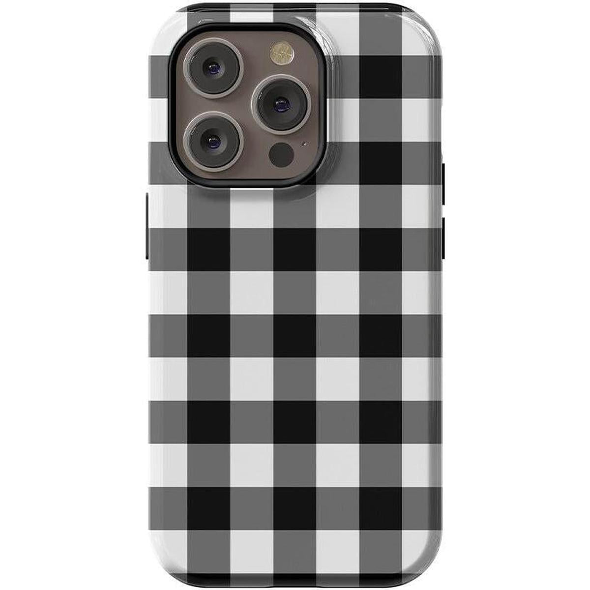 Check Me Out | Checkerboard Case iPhone Case get.casely Essential + MagSafe® iPhone 14 Pro