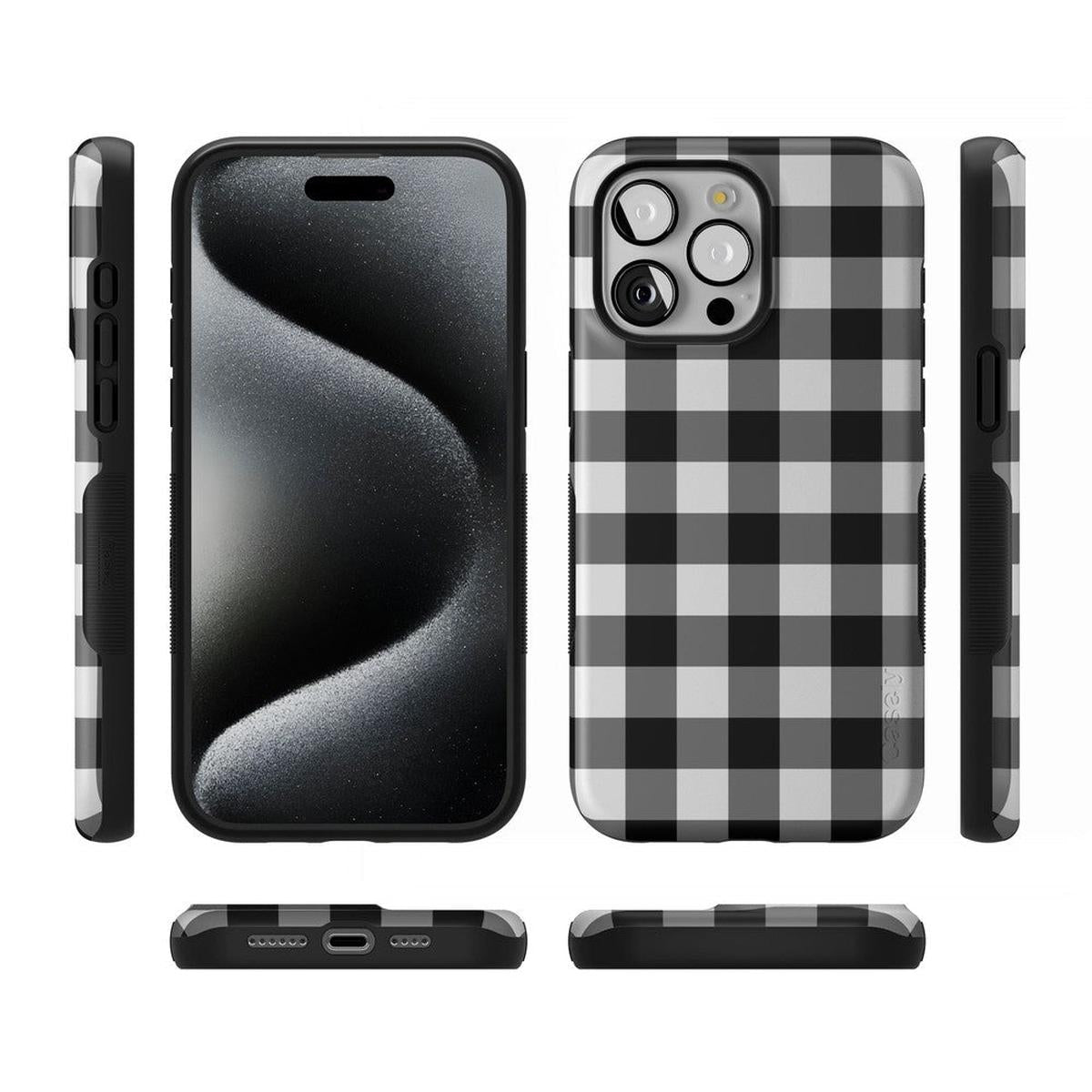Check Me Out | Checkerboard Case iPhone Case get.casely