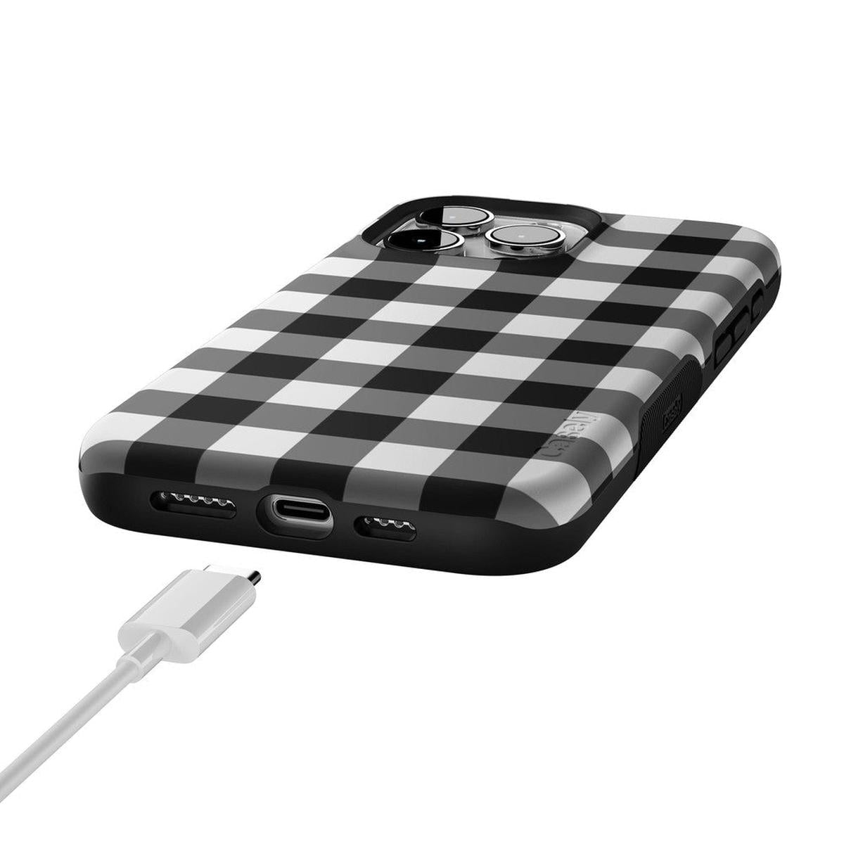 Check Me Out | Checkerboard Case iPhone Case get.casely