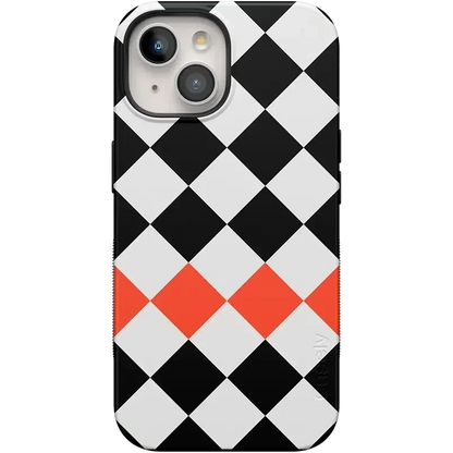Checkerboard | High Contrast Design Case Phone Case Casetry Bold Flex + MagSafe® iPhone 15 Plus