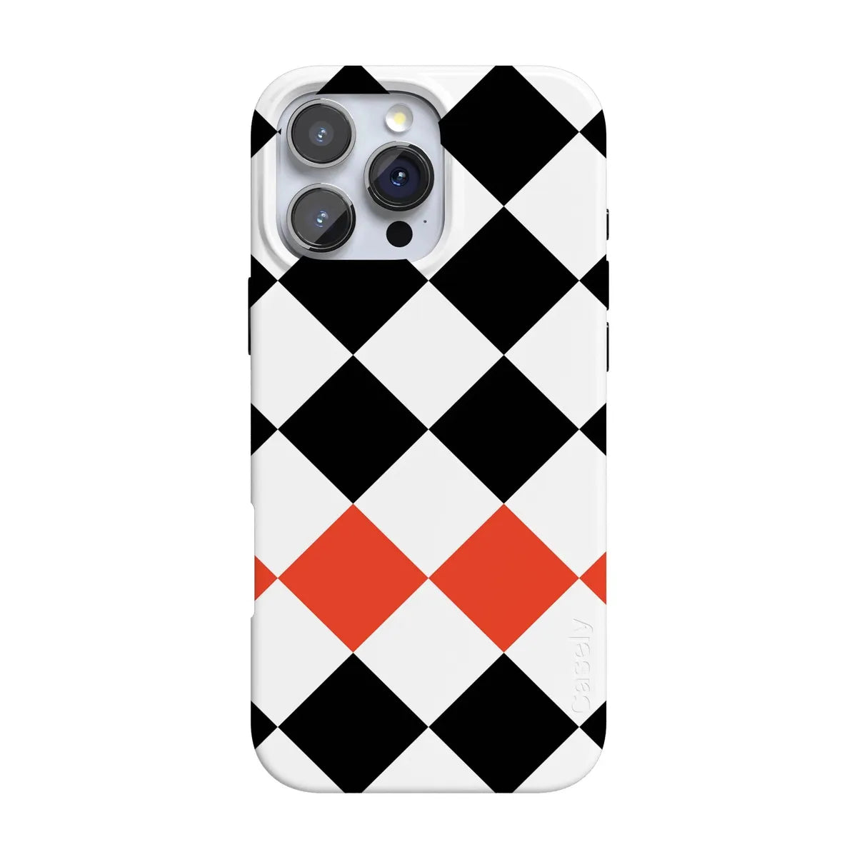 Checkerboard | High Contrast Design Case Phone Case Casetry Classic + MagSafe® iPhone 16 Pro Max