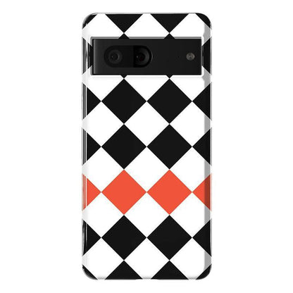 Checkerboard | High Contrast Design Case Phone Case Casetry Essential Google Pixel 7