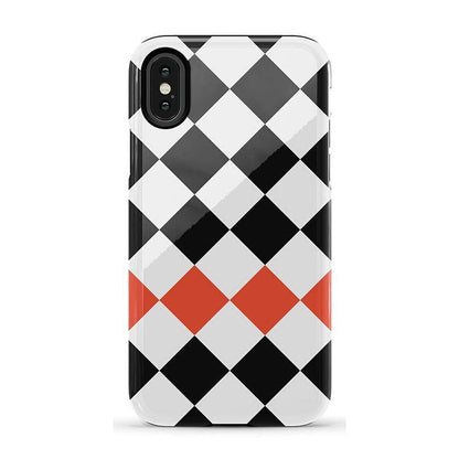Checkerboard | High Contrast Design Case Phone Case Casetry Essential iPhone X / XS