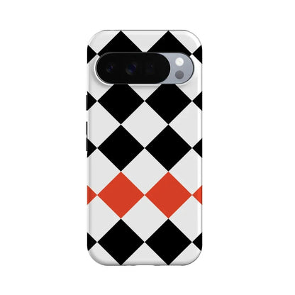Checkerboard | High Contrast Design Case Phone Case Casetry Essential + MagSafe® Google Pixel 10 Pro XL