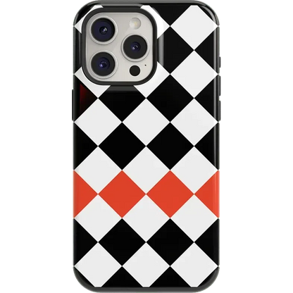 Checkerboard | High Contrast Design Case Phone Case Casetry Essential + MagSafe® iPhone 15 Pro Max