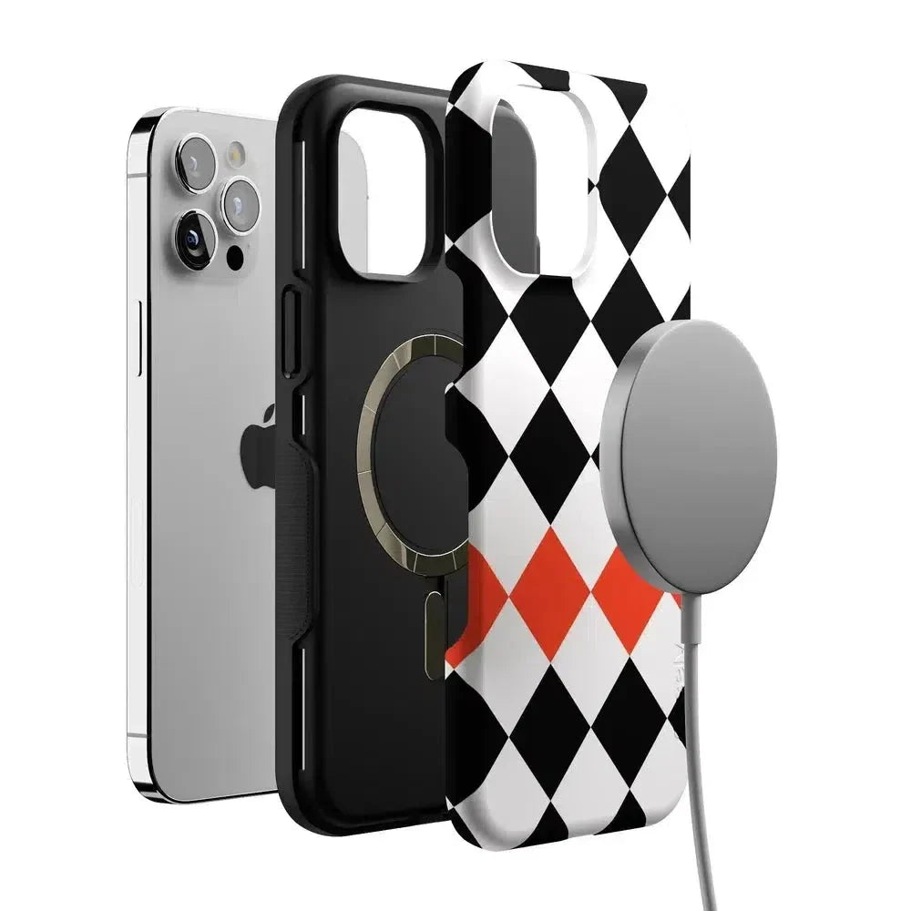 Checkerboard | High Contrast Design Case Phone Case Casetry