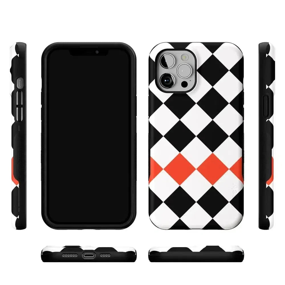 Checkerboard | High Contrast Design Case Phone Case Casetry