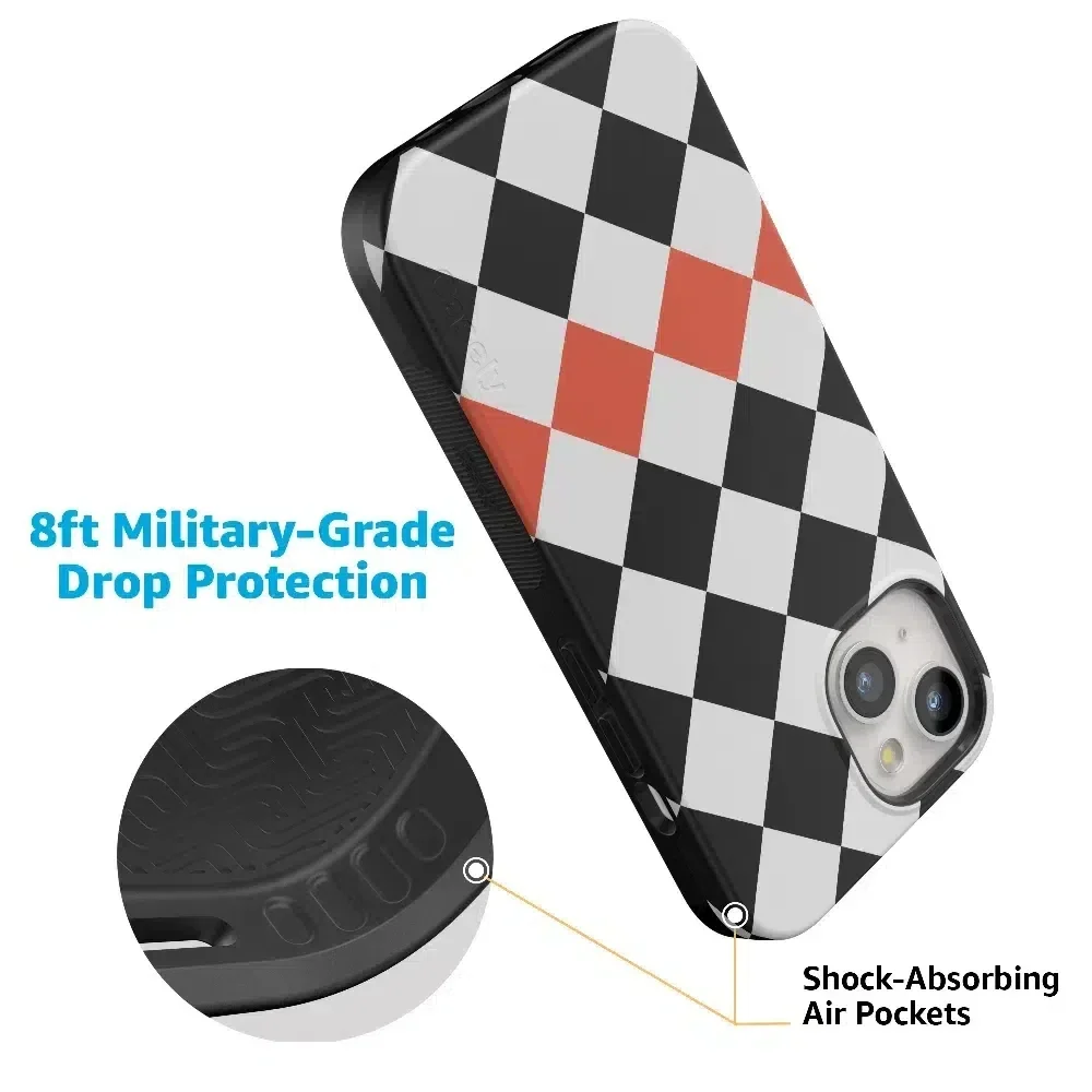 Checkerboard | High Contrast Design Case Phone Case Casetry