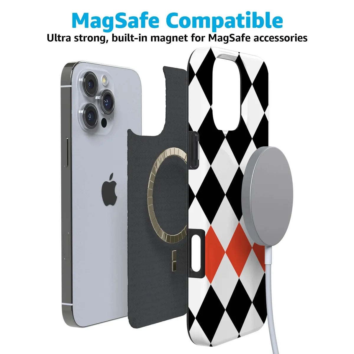Checkerboard | High Contrast Design Case Phone Case Casetry
