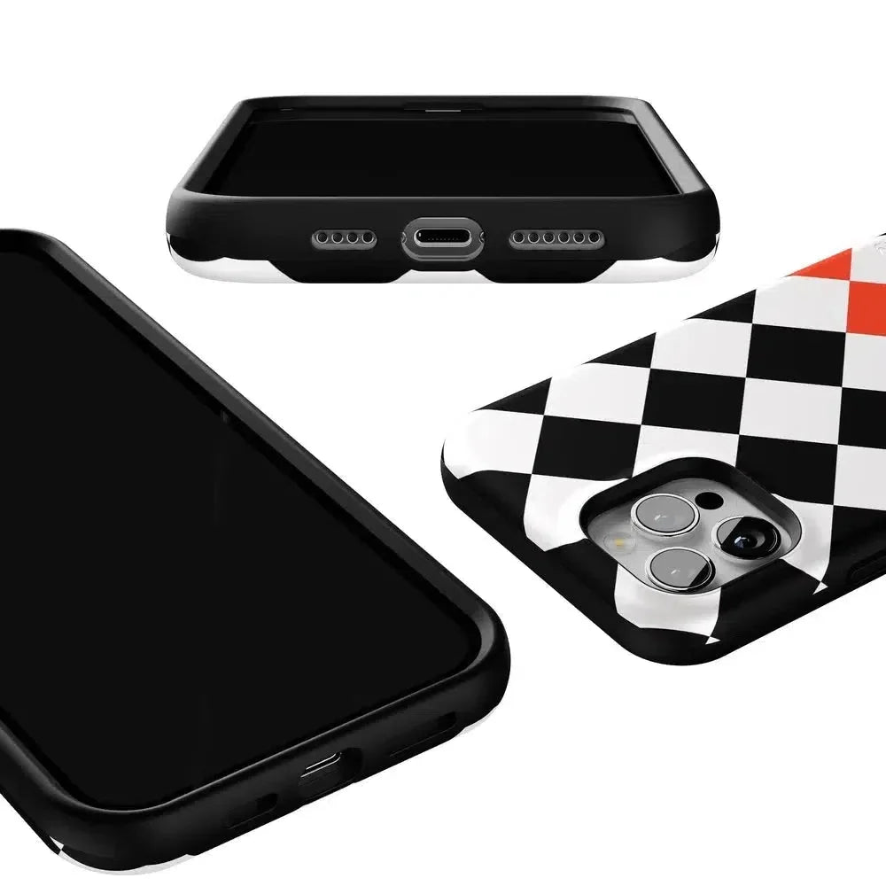 Checkerboard | High Contrast Design Case Phone Case Casetry