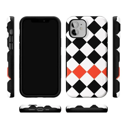 Checkerboard | High Contrast Design Case Phone Case Casetry