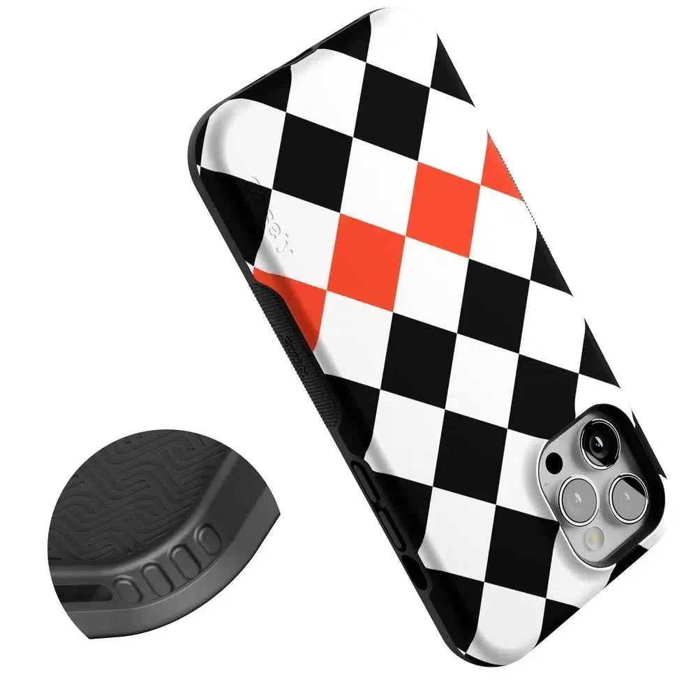 Checkerboard | High Contrast Design Case Phone Case Casetry