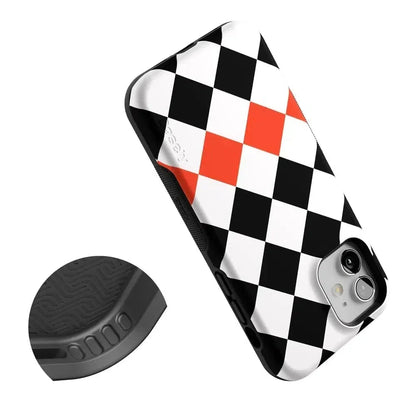 Checkerboard | High Contrast Design Case Phone Case Casetry