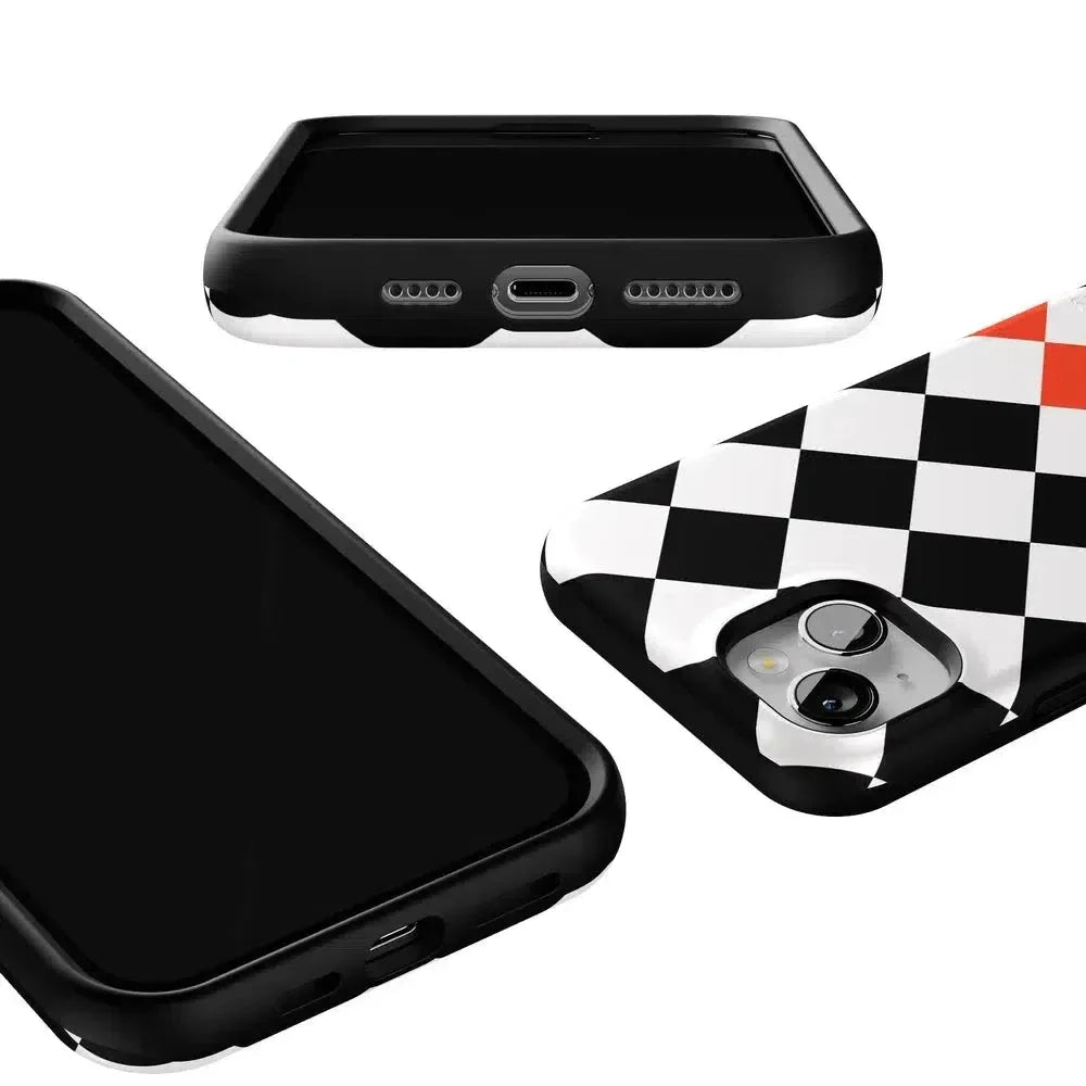 Checkerboard | High Contrast Design Case Phone Case Casetry