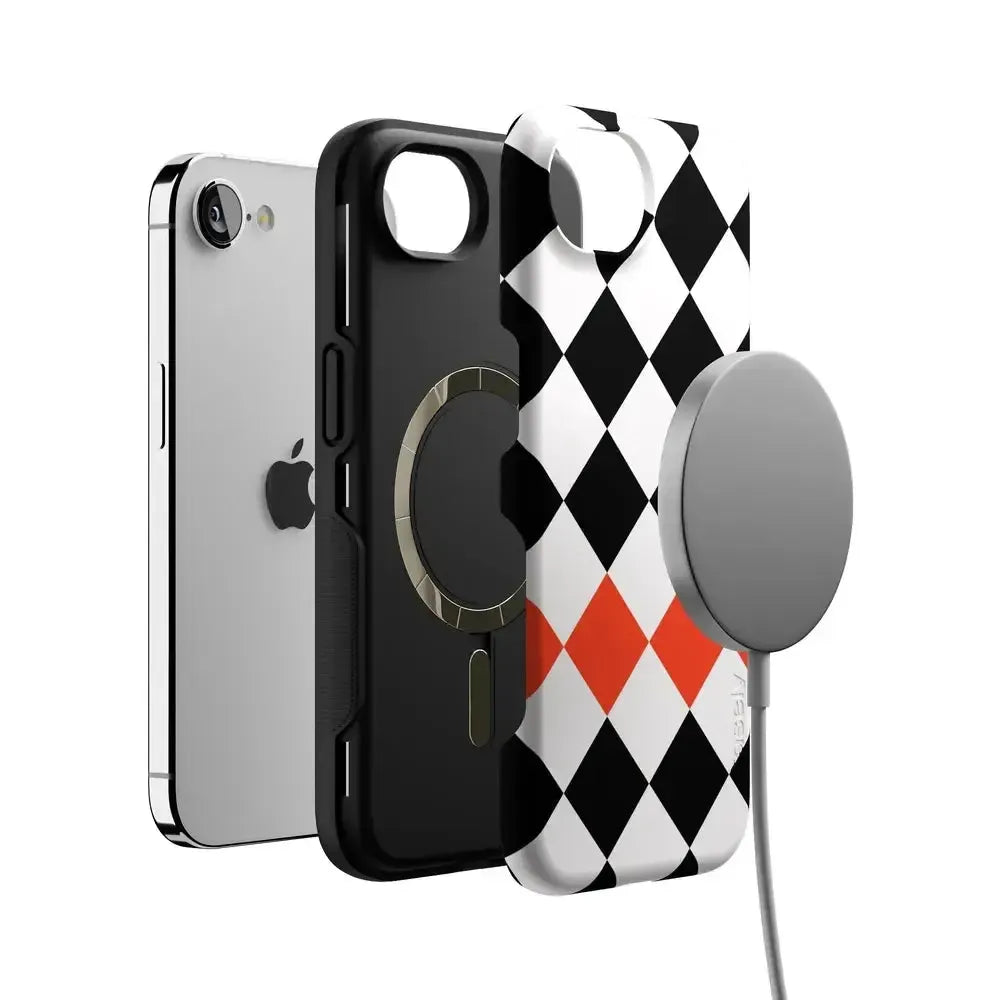 Checkerboard | High Contrast Design Case Phone Case Casetry