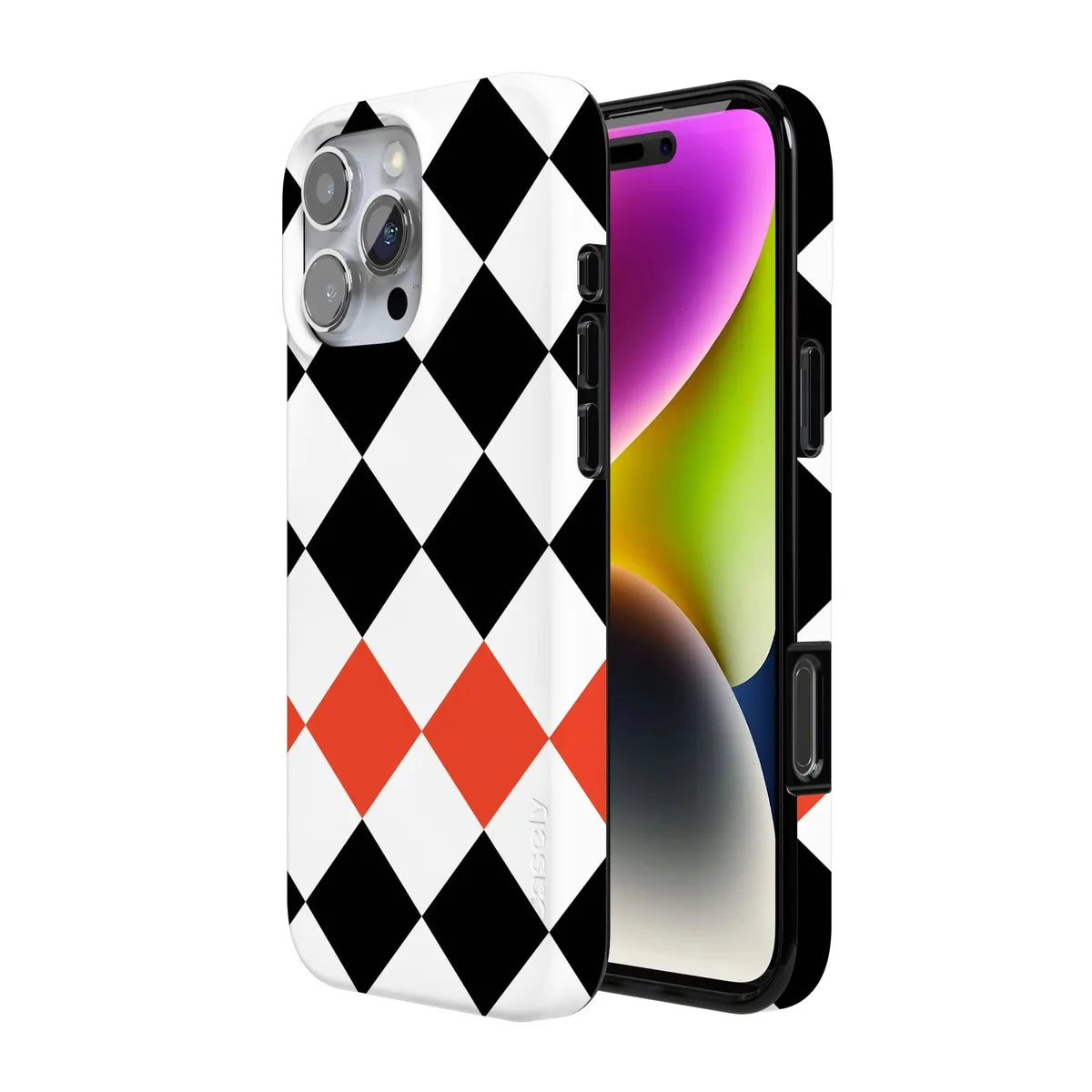Checkerboard | High Contrast Design Case Phone Case Casetry