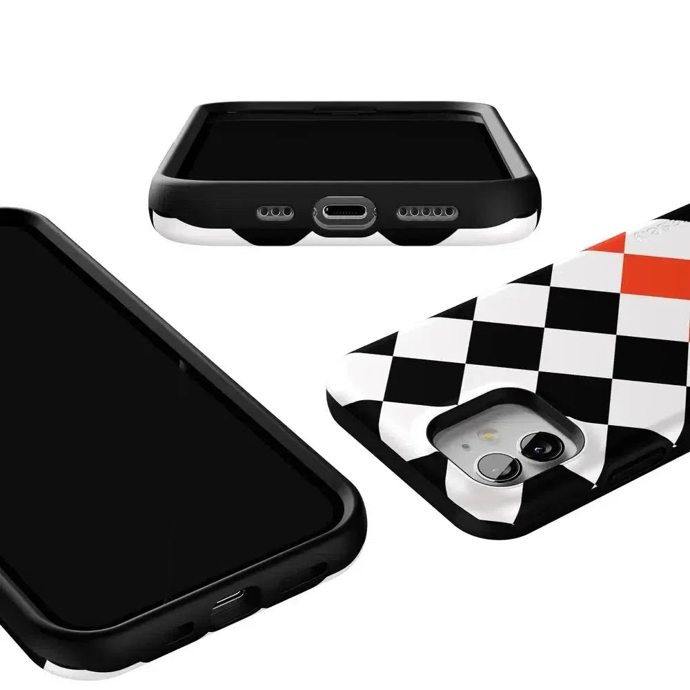 Checkerboard | High Contrast Design Case Phone Case Casetry