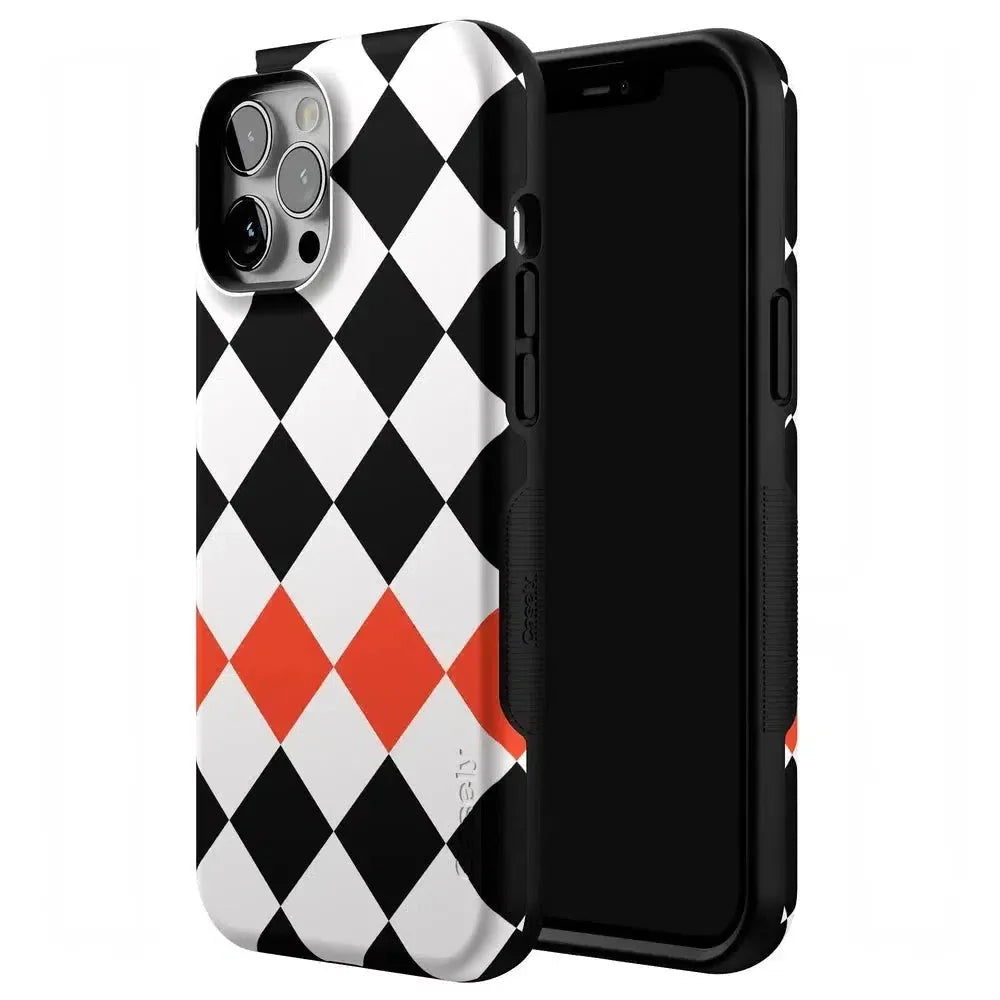 Checkerboard | High Contrast Design Case Phone Case Casetry