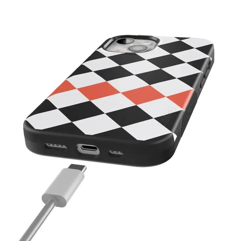 Checkerboard | High Contrast Design Case Phone Case Casetry