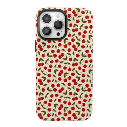 Cherry on Top | Red Cherries Case iPhone Case get.casely Bold + MagSafe® iPhone 13 Pro Max