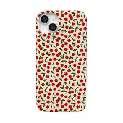 Cherry on Top | Red Cherries Case iPhone Case get.casely Classic + MagSafe® iPhone 14 Plus