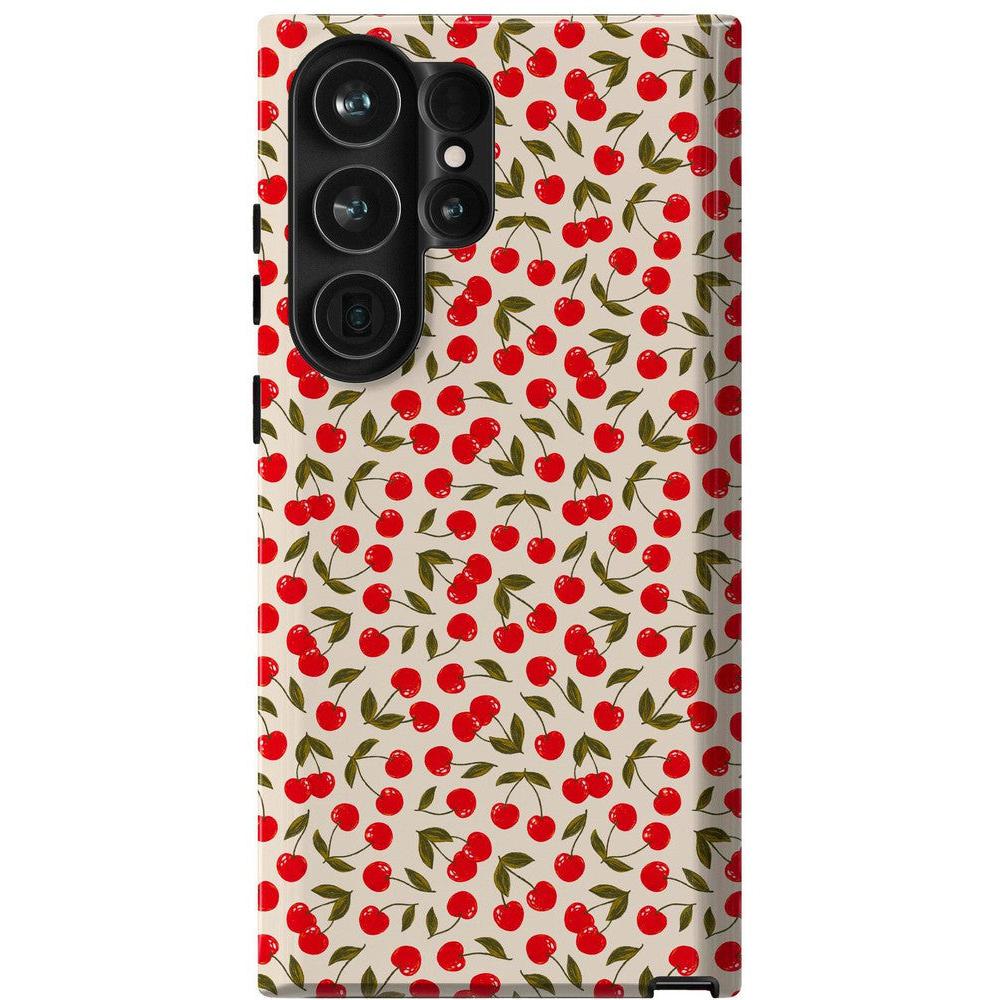Cherry on Top | Red Cherry Case iPhone Case get.casely Essential Galaxy S23 Ultra