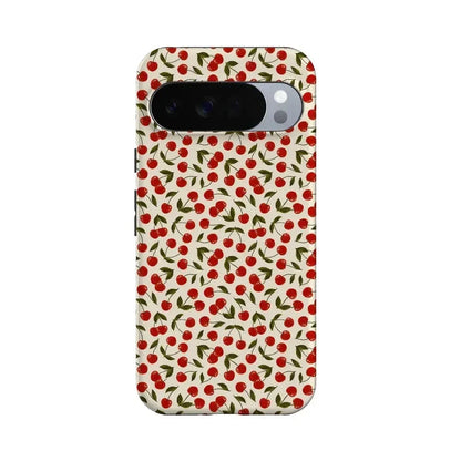 Cherry on Top | Red Cherries Case iPhone Case get.casely Essential + MagSafe® Google Pixel 10 Pro XL
