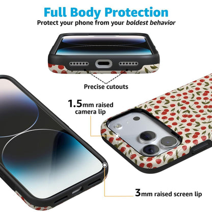 Cherry on Top | Red Cherries Case iPhone Case get.casely