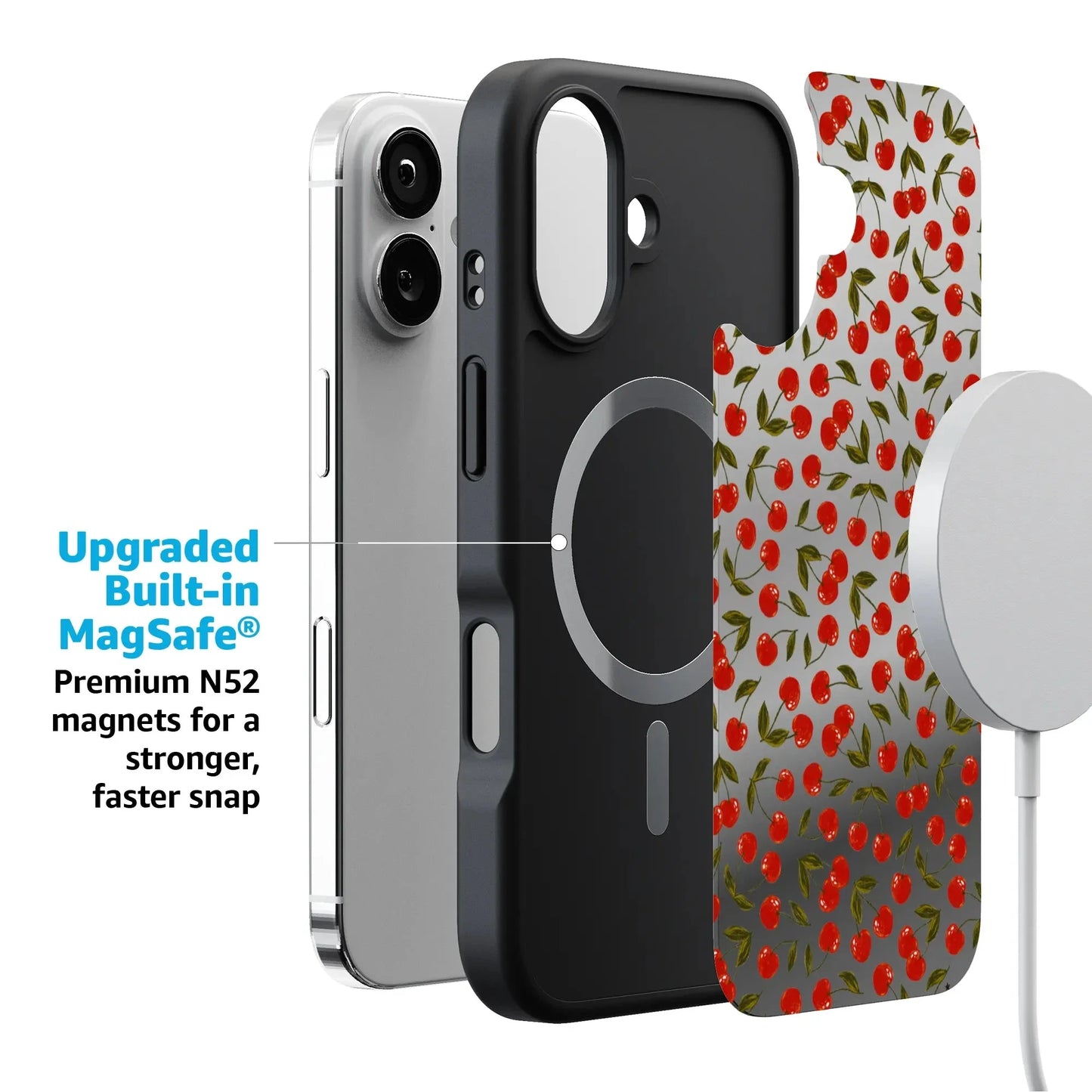 Cherry on Top | Red Cherries Case iPhone Case get.casely