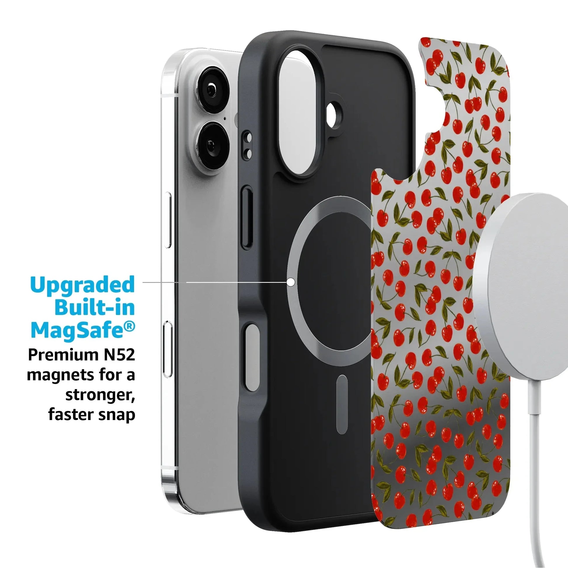 Cherry on Top | Red Cherries Case iPhone Case get.casely