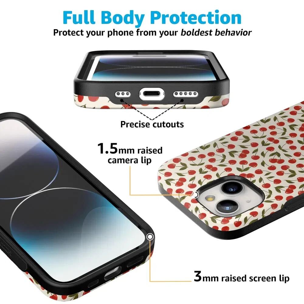 Cherry on Top | Red Cherries Case iPhone Case get.casely
