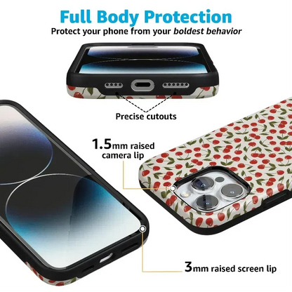 Cherry on Top | Red Cherries Case iPhone Case get.casely
