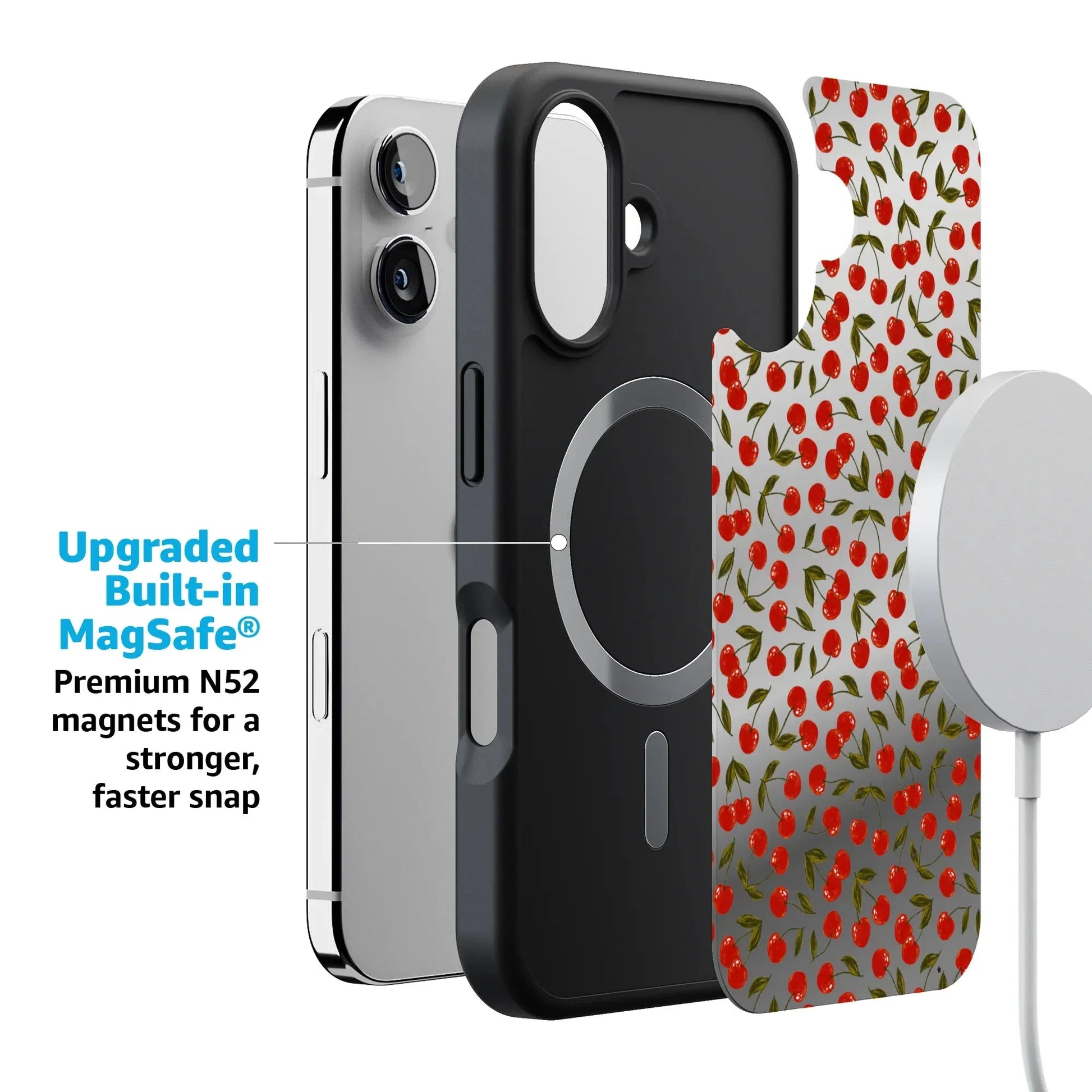 Cherry on Top | Red Cherries Case iPhone Case get.casely